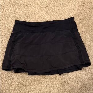 Lululemon Black Tennis Skirt